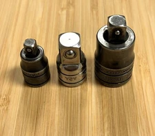 Snap on 3pc Tools GSAFIE GFATIE A2A Adaptor Reducer USA