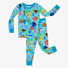 Size 12/14 New Little Sleepies Little Nemo's Reef 2 Piece Long Sleeve Pajama Set