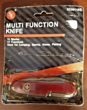 Pocket Tools Knife Stainless Steel multi function with 17 features NEW PACKAGE