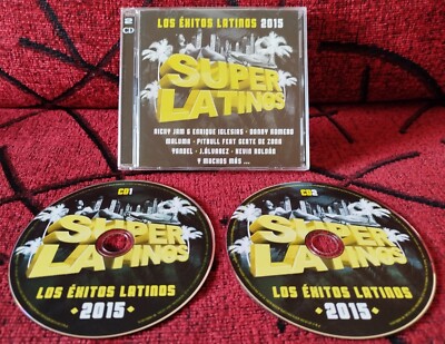 SUPER LATINOS CD 2015 NICKY JAM Enrique Iglesias MALUMA Pitbull PISO 21 YELSIO
