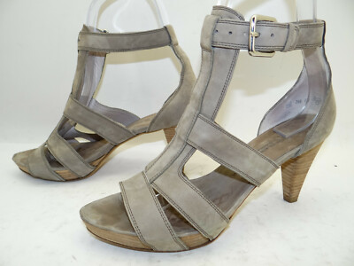 K&S Kennel & Schmenger sandals strappy high heel summer women's size 40 excellent condition 