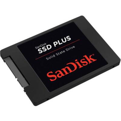 SanDisk SSD PLUS 240 GB Interne SATA SSD 6.35 cm (2.5 Zoll) SATA 6 Gb/s Retail