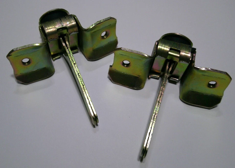 JUEGO DE 2 BARRAS DE RETENCIÓN DE PUERTA IZQUIERDA Y DERECHA VOLKSWAGEN T1 BUG SUPER BEETLE 1962-1979 Foto 3 de 4