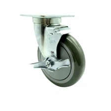 Cooking Performance Group 359120-1100 Replacement Caster with Brake - SCC