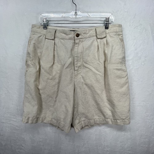 Vintage Tommy Hilfiger Linen Blend Chino Shorts Me