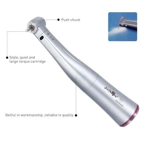 3 Style Dental Increation 1:1/1:1,5 Glasfaser LED Kontrawinkel Handstück - Bild 2 von 12