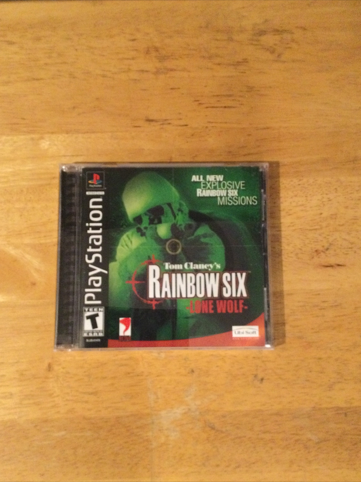 Tom Clancy's Rainbow Six: Lone Wolf (Sony PlayStation 1, PS1, 2002) * COMPLETE* 8888310372