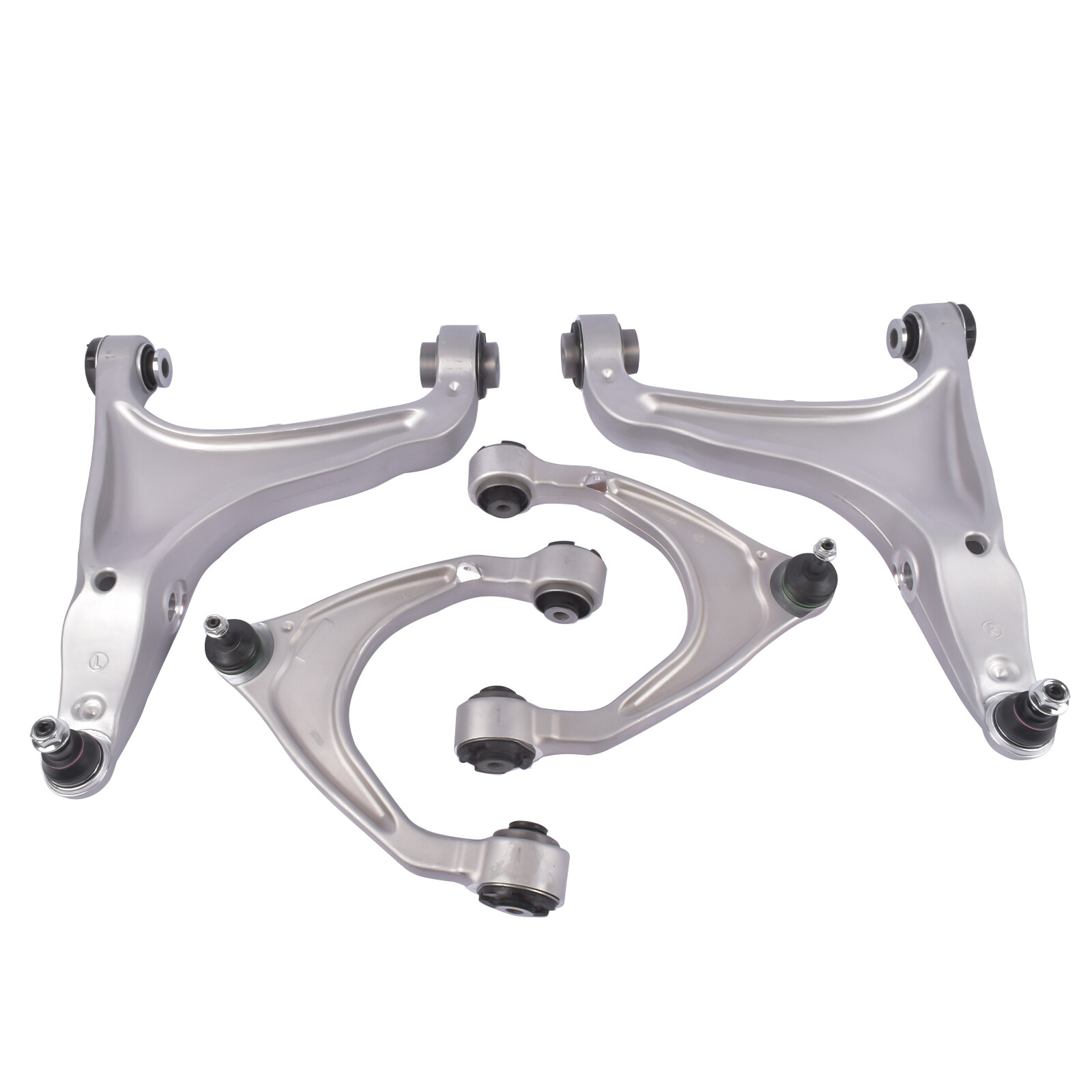 4X Front Upper Lower LH+RH Control Arms For Maserati Levante 670031994 670102479
