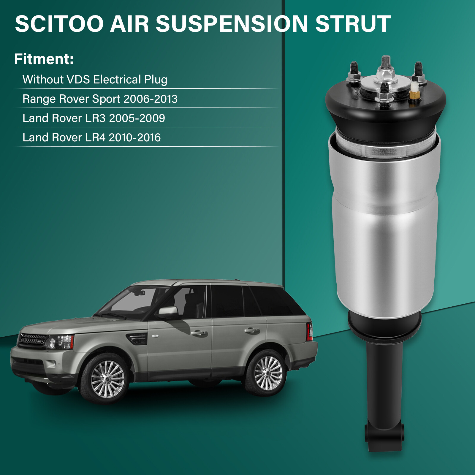 Front Air Suspension Strut For Range Rover Sport, Land Rover LR4 LR3