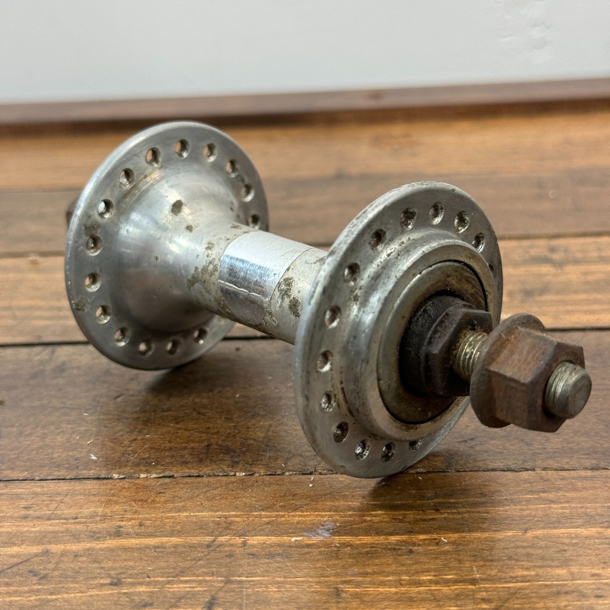 ACS BMX Front Hub 36 Hole Old School BMX Silver 70s 80s 36h OG