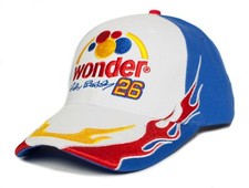 Wonder Bread Unisex-Adult Talladega Nights Ricky Bobby Cap -One-Size Multi  