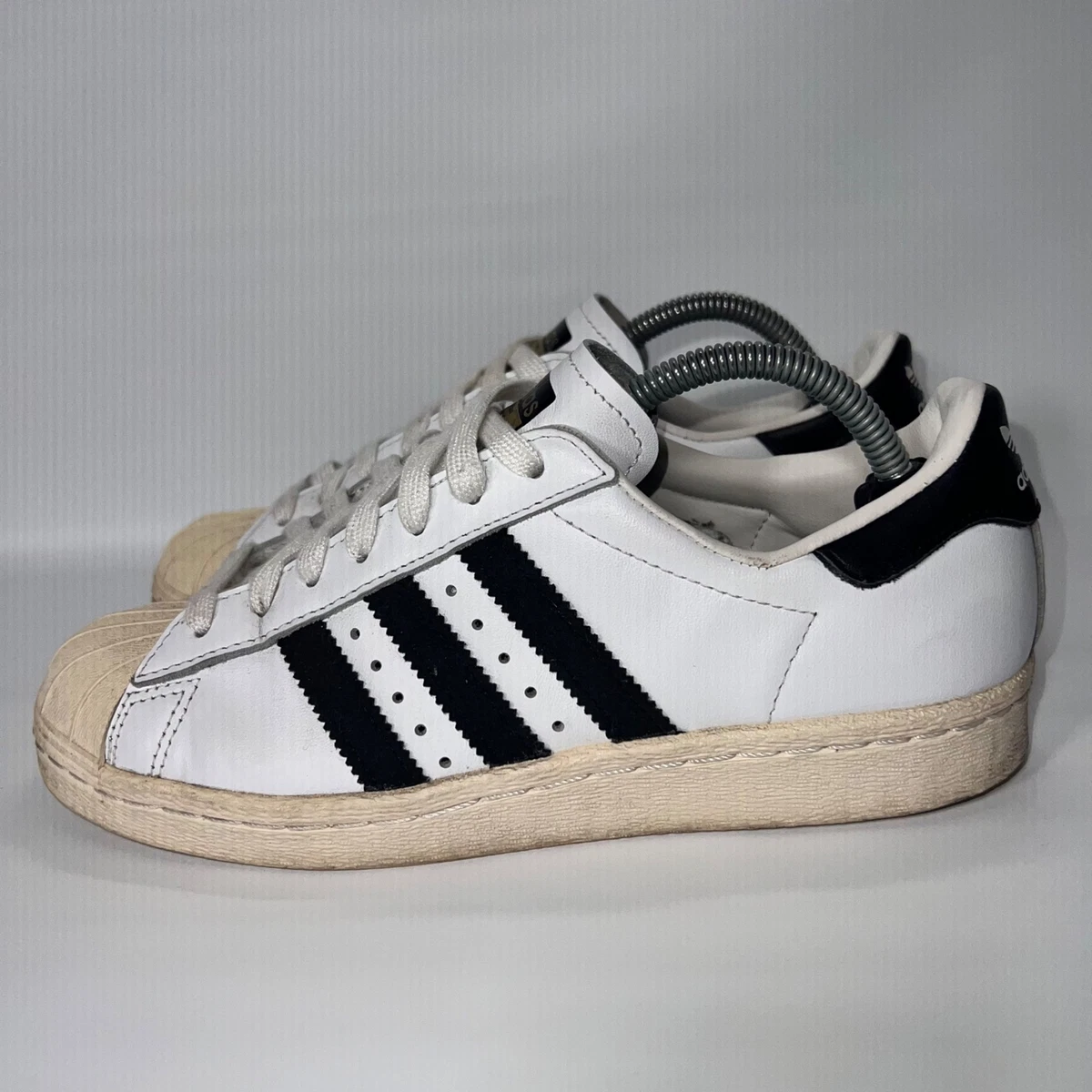 Adidas Superstar 80s White / Black G61070 Men&#039;s 5 Women&#039;s 6 eBay