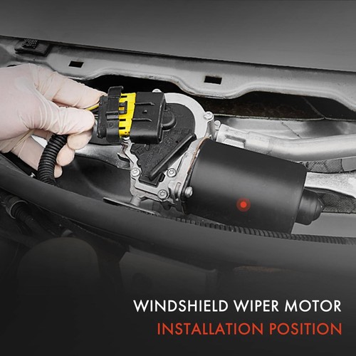 Front Windshield Wiper Motor for Buick Chevrolet Chrysler Dodge GMC 68030272AA - Picture 2 of 9