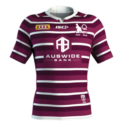 【海外Ｍサイズ】NRL ＱＬＤマルーンズ キャプテンズラン ジャージ 海外Mサイズ】NRL QLDマルーンズ キャプテンズラン ジャージ