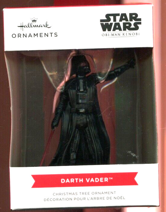 2023 Hallmark Ornaments - DARTH VADER - w/ Lightsaber Star Wars - New in Box