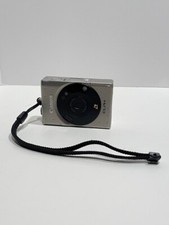 Canon ELPH APS 240 Point Shoot Film Camera - Zoom Lens - Black Silver