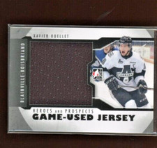 2012-13 ITG Heroes and Prospects Jersey #M23 Xavier Ouellet /120 *20234