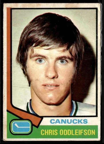 1974-75 O-Pee-Chee Chris Oddleifson Rookie #108