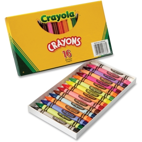 Crayola Large Crayons, 16 Colors/Box eBay