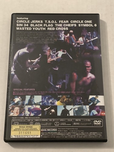 The Slog Movie DVD Japanese Version Import Region 2 LA Hardcore Archive Punk - Picture 7 of 7