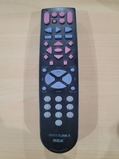 RCA SystemLink 4 Universal Wireless Satellite Remote Control RCSAT1-C Black