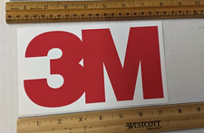 3m Nascar Contingency Auto Drag Racing Decal Sticker Lot Aprox 7.5 X 4.25 Ins