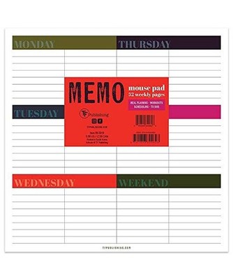 Weekly Wonder Memo Mouse Pad, TF Publishing
