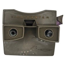 Vintage Sawyers View-Master Model G Brown 3D Stereoscope Viewer Made in USA