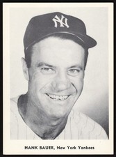 1958-61 Hank Bauer Jay Publishing Yankees Picture Pack Baseball *JP1462