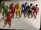 Vintage 1993 Bandai Power Rangers 8" Action Figure Lot Complete Set! (7)