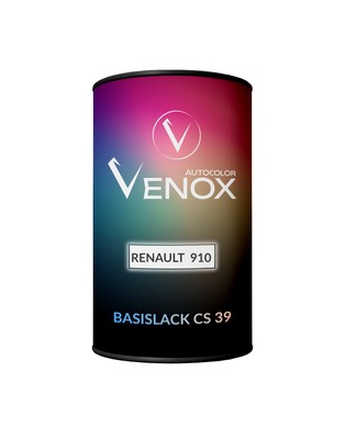 Venox Autocolor Basislack für RENAULT 910 VERT LUZERNE MET 1L Spritzfertig