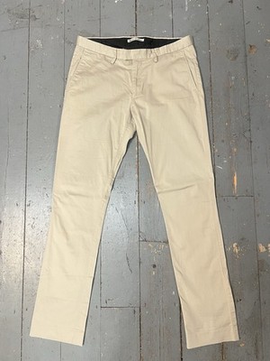 Acne Studios Chino Hose 36 34 Etikett 52 Beige Sand Stretch Max Satin TOP