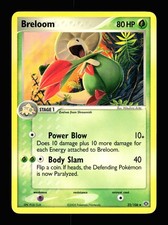 Breloom 22/106 Uncommon Emerald Pokemon 2005 LP Arita