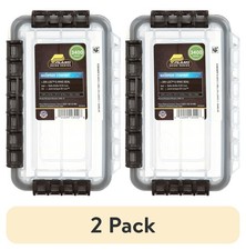  2 pack 3400 Series Waterproof, Resistant to Wear  Tear Stowaway Tackle Box