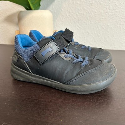 Camper Kids Ergo Sneakers Shoes Boys 28 US 10.5 Black Blue 