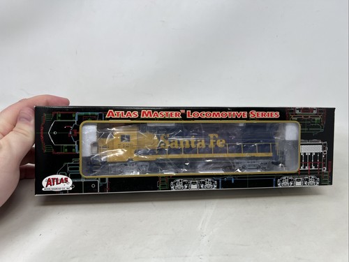Locomotora Atlas escala HO 9002 tablero 8-40B Santa Fe #7428 nueva en caja | Condition: New: Other (See Details)