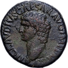 [#1545548] Roman Empire, Claudius, Dupondius, 50-54, Rome, Bronze, VF, RIC:110