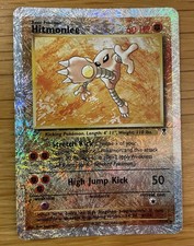 Hitmonlee 13/110 Legendary Collection Fireworks Reverse Holo Rare Heavy Play on eBay