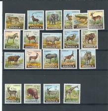 ANGOLA 1953 WILD ANIMALS SET MNH SEE