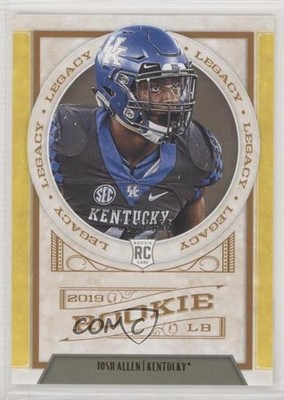 2019 Panini Legacy Rookies Yellow /165 Josh Hines-Allen Allen Rookie RC 0d6s