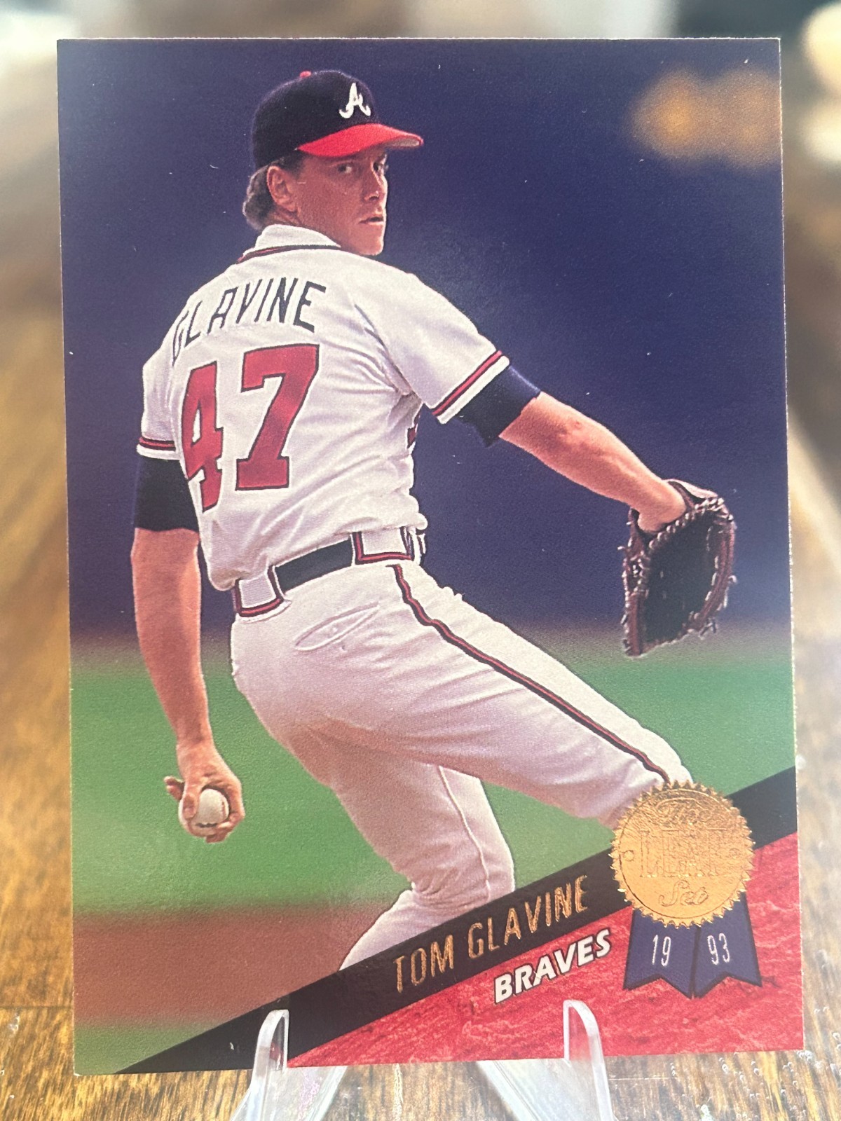 Tom Glavine 1993 Leaf #295! 2 Card Min! Read Desc!