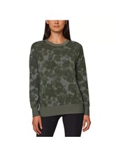 Mondetta Women's Plus Size 2XL  XXL Green Tie Dye Sweatshirt NWT