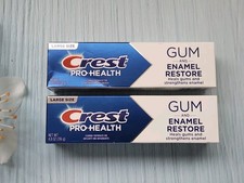  Pack of 2 Crest Pro-Health Gum  Enamel Restore Toothpaste 4.8 oz Exp: 11-2027