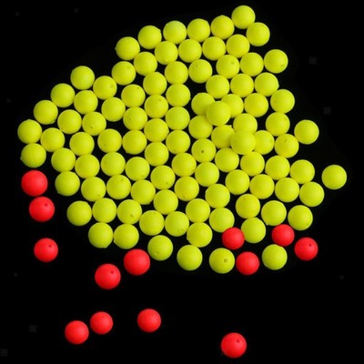 100x Float Bobber foam Anzeigegerät Attack Tackle Zubehör