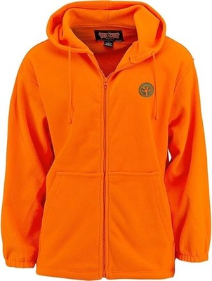 TrailCrest Chambliss Full Zip Safety Blaze Orange Hoody 