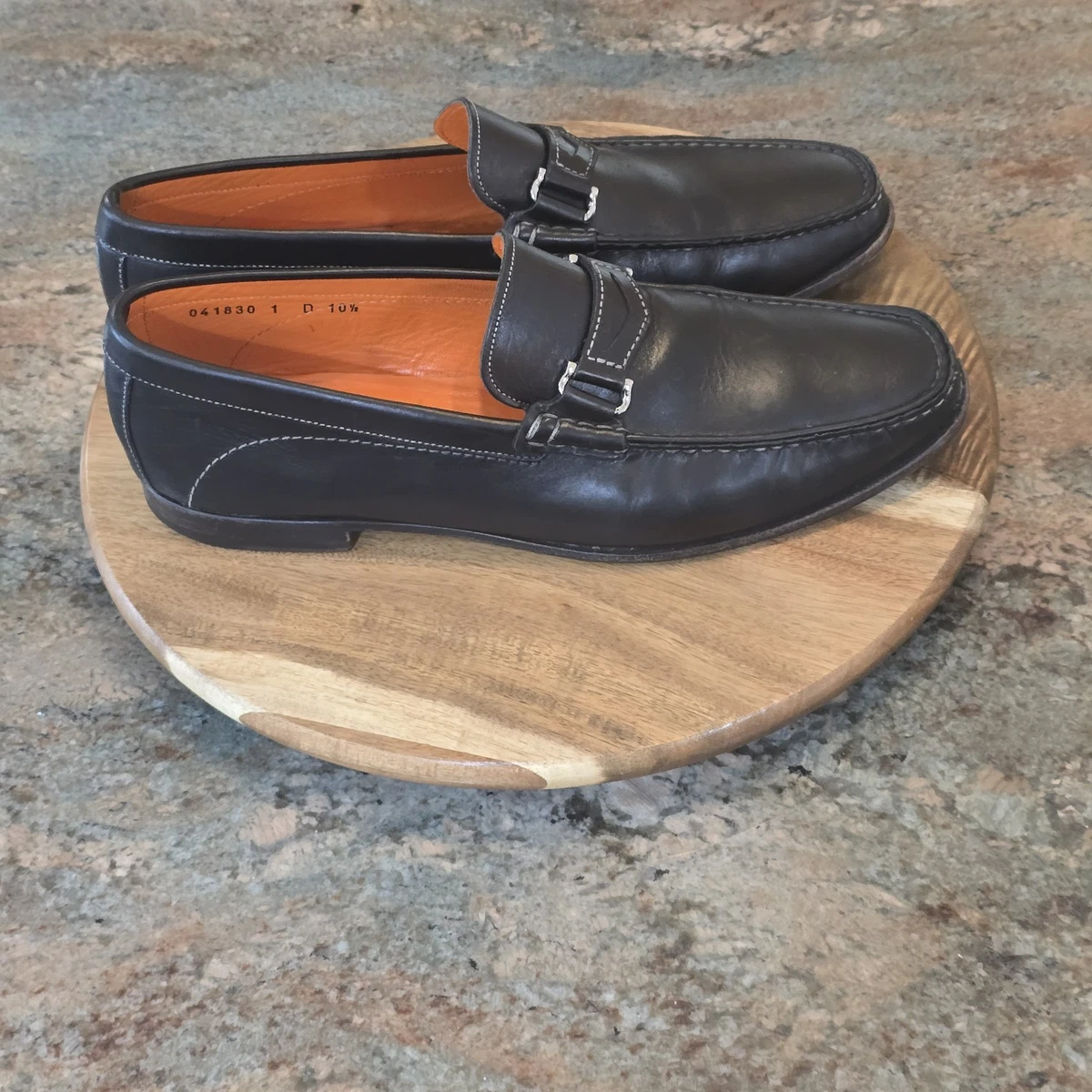 Bottes Santoni En Daim Bleu Pour Homme - Taille US 10.5 / UK 9.5, Neuf Avec étiquettes
