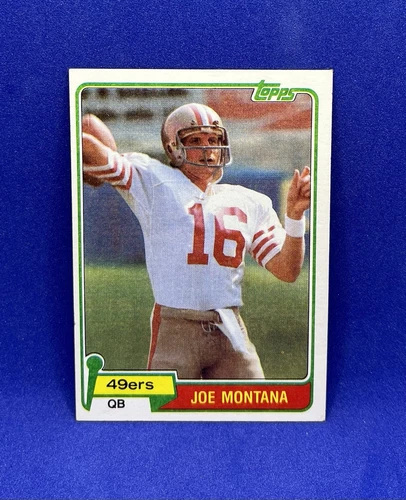 1981 Topps Set-Break #216 Joe Montana Rookie RC