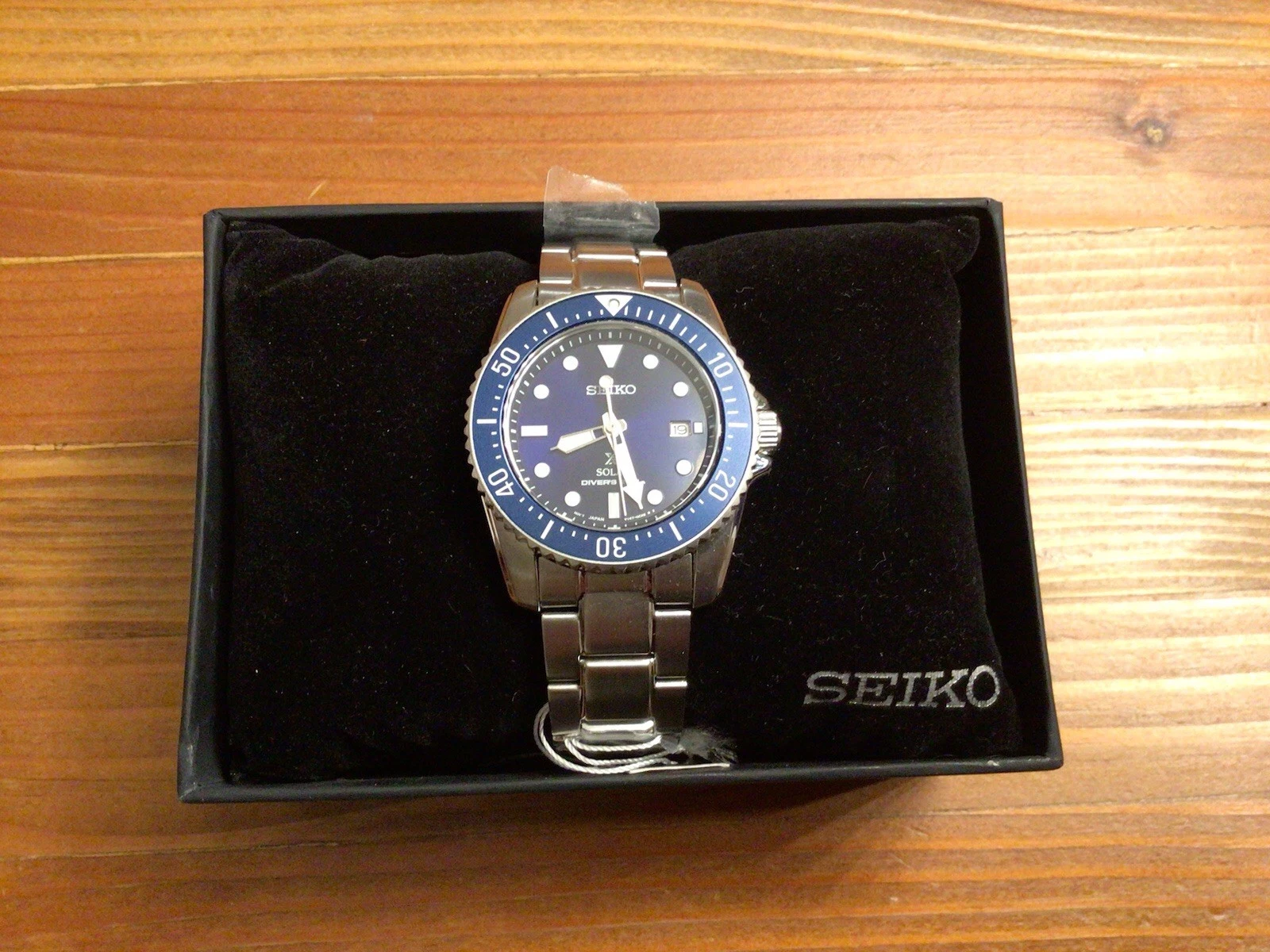 Seiko Prospex Blue Men's Watch - SNE585