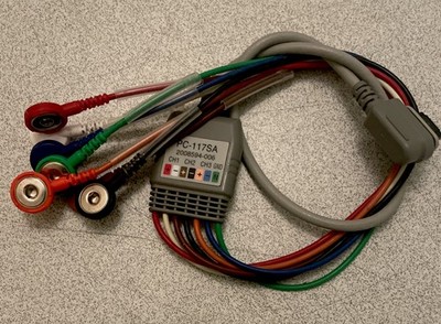 GE Seer Light PC-117SA 7-Lead ECG Patient Cable P/N 2008594-006