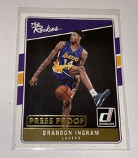 Brandon Ingram 2016-17 Panini Donruss The Rookies Press Proof SP